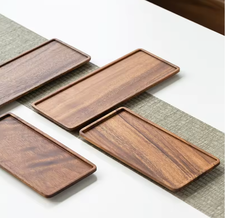 Tablas charolas madera
